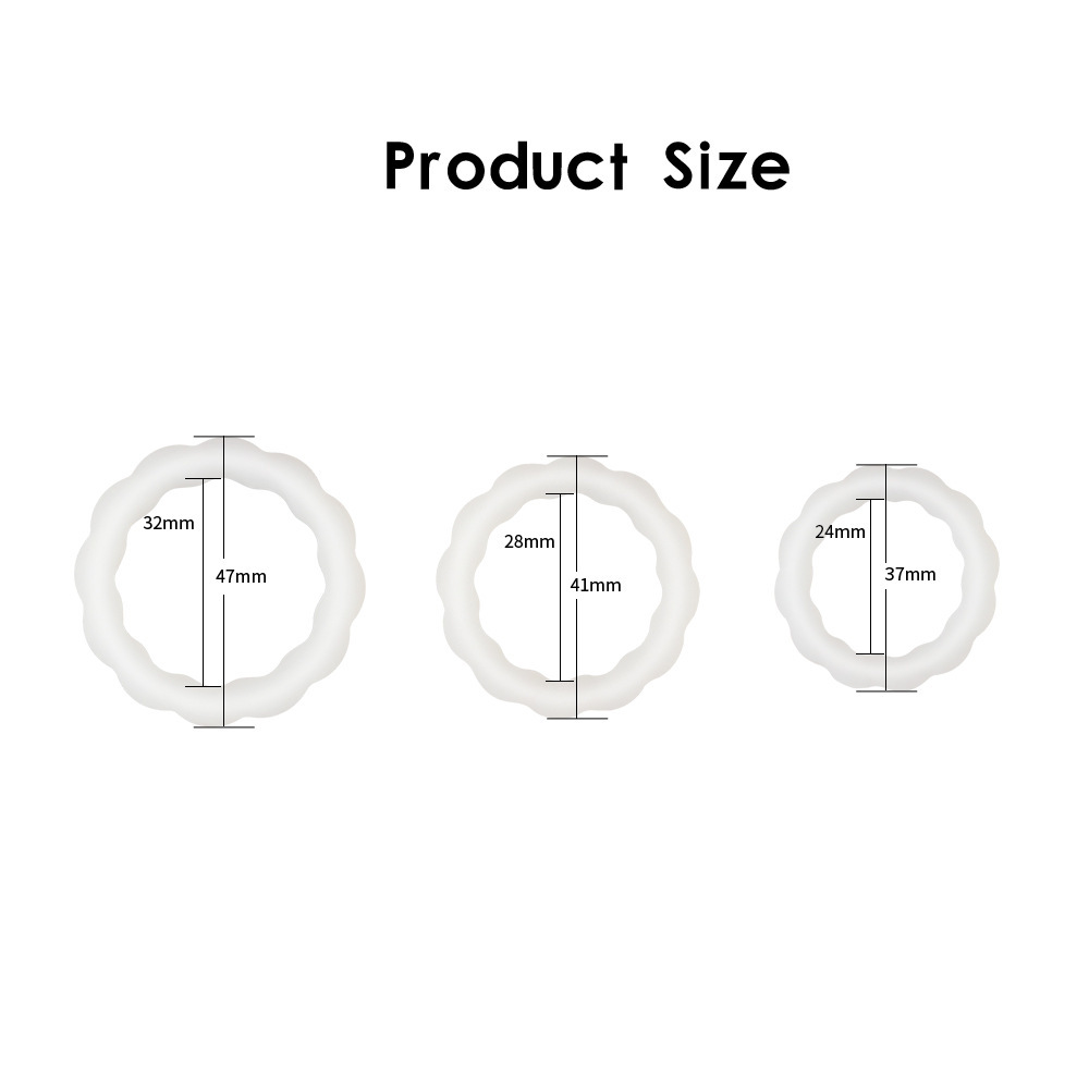 Silicone Luminous Cock Rings -WeLovePlugs