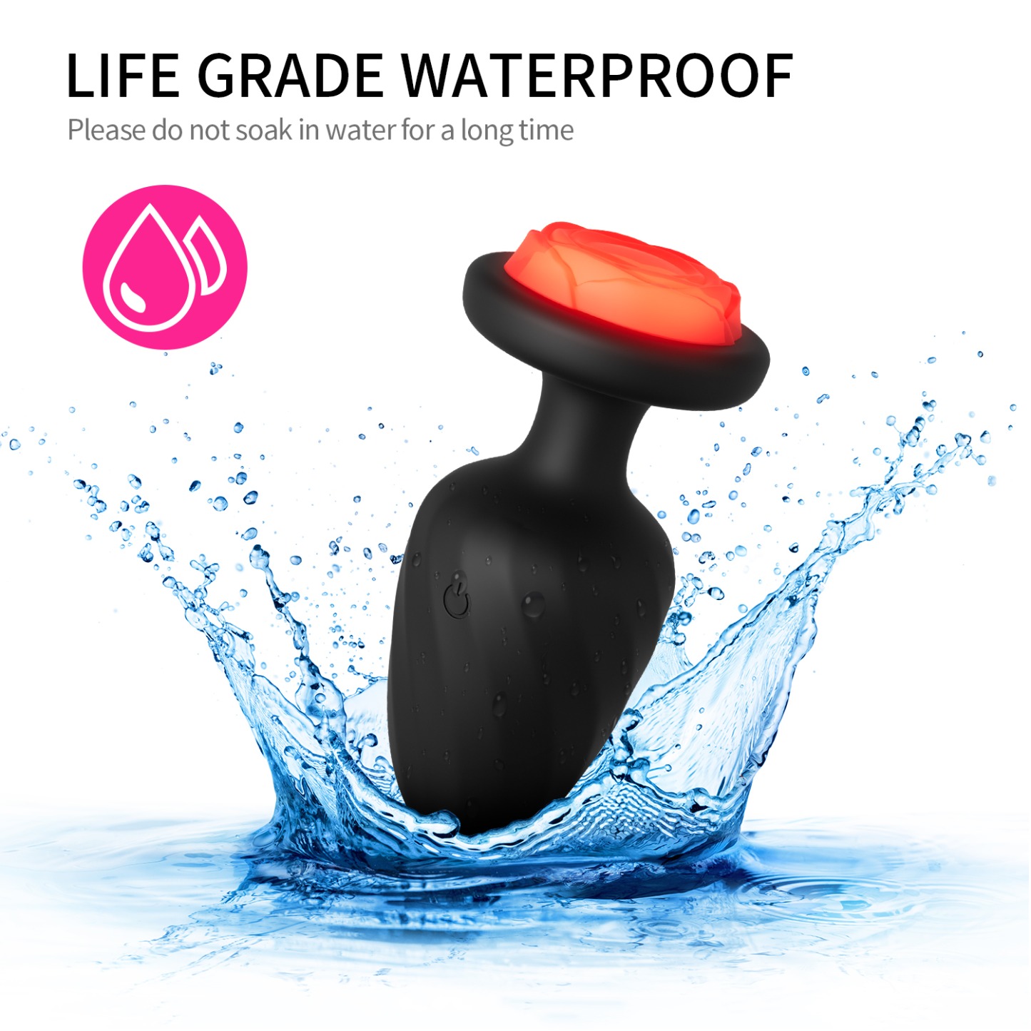 Nebula Remote Control Light Up Anal Butt Plug-WeLovePlugs