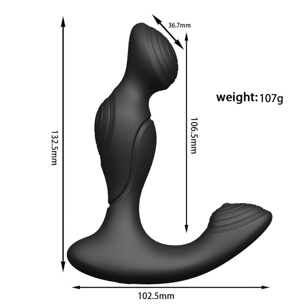 Dual-engine Prostate & Perineum Massager-WeLovePlugs