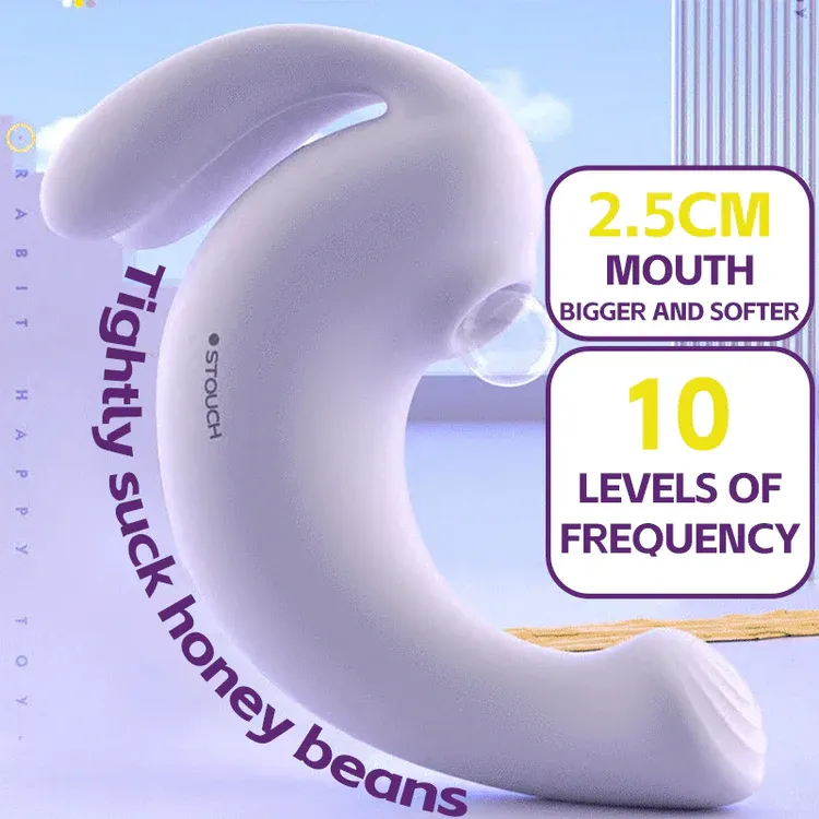 Rabbit Ear Suction & Vibration Massager - image 4