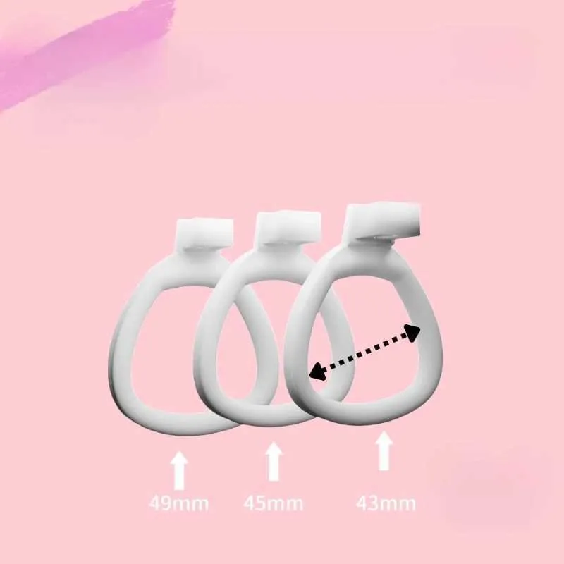 Cute Pink Paw Pad Chastity Cage - image 2