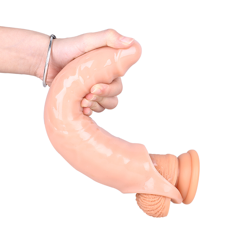 Mighty Penis Extender Sleeve with Ball Loop 
