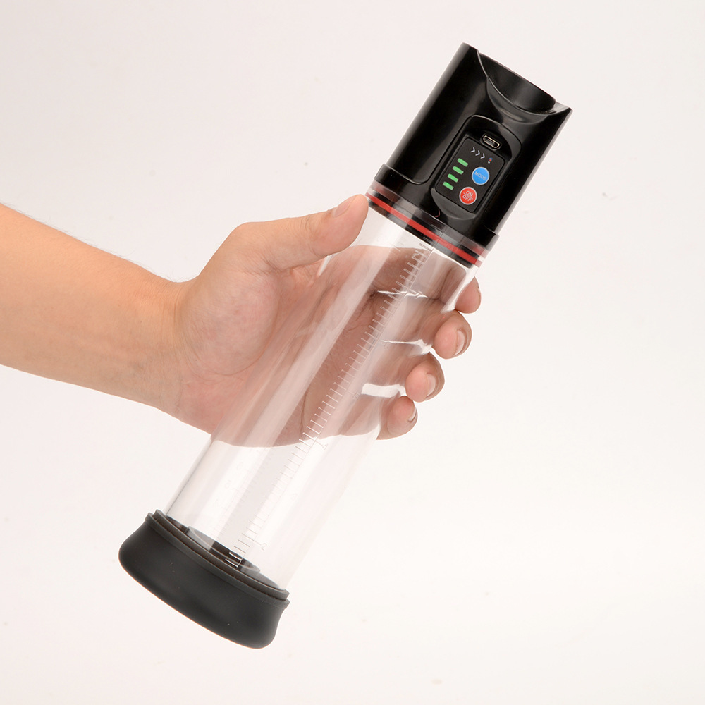 USB Rechargeable Penis Pump Masturbator Stroker -WeLovePlugs