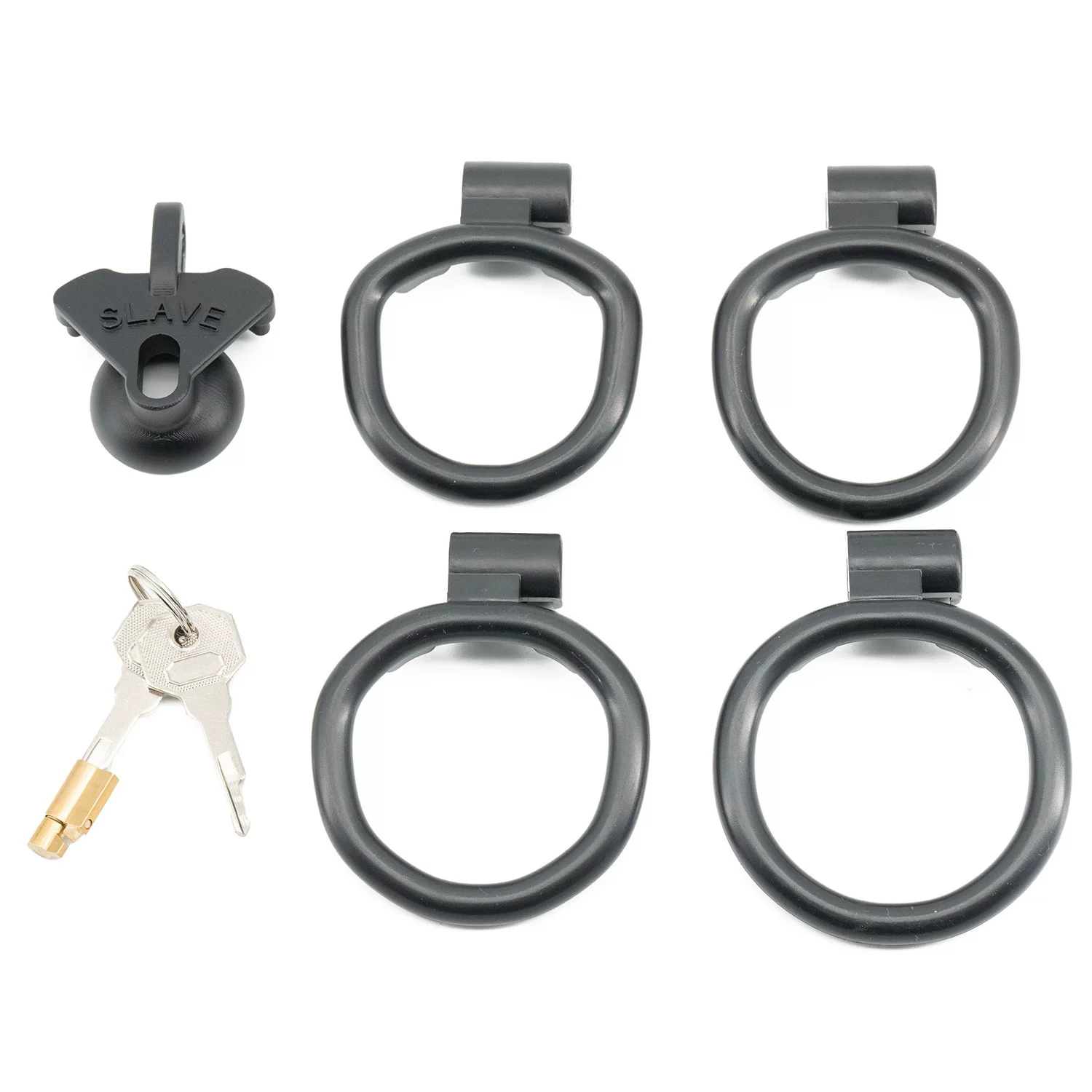 Lightweight Negative  Chastity Cage - Black - image 4