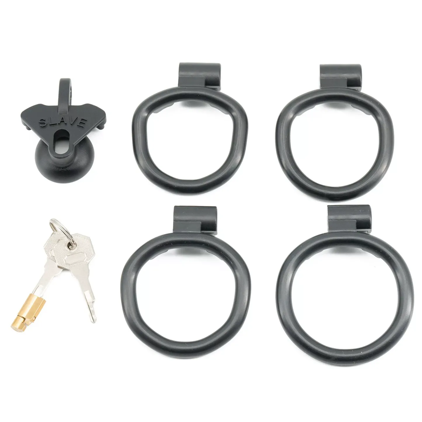Lightweight Negative  Chastity Cage - Black - image 4