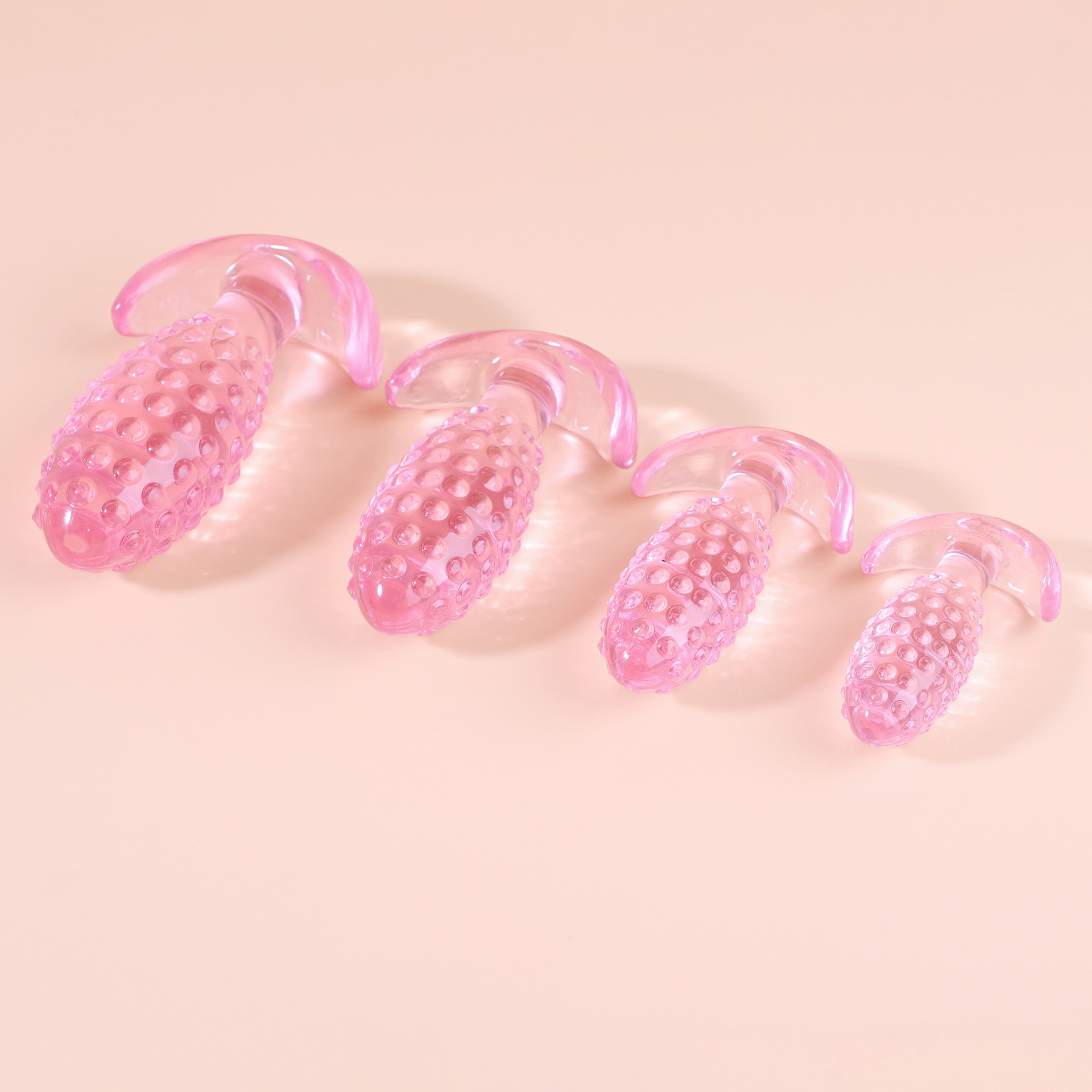Pineapple Crystal Creative Beaded Butt Plug-WeLovePlugs
