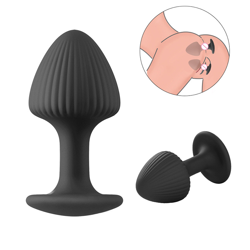 mushroom anal plug Mushroom Anal Plugs Set (S&M&L Bundle) – WeLovePlugs