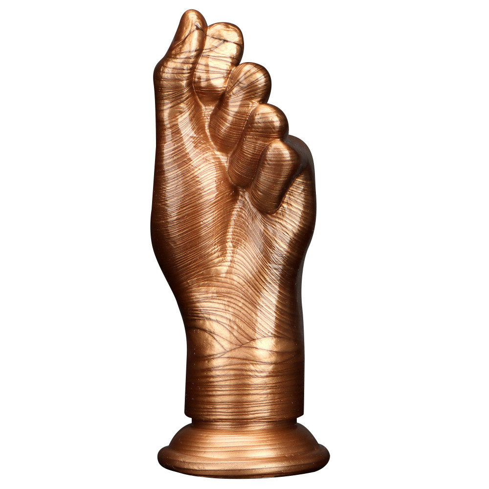 Golden Fist Big Butt Anal Plug -WeLovePlugs