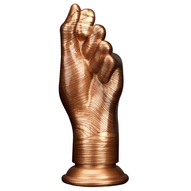 Golden Fist Big Butt Anal Plug -WeLovePlugs