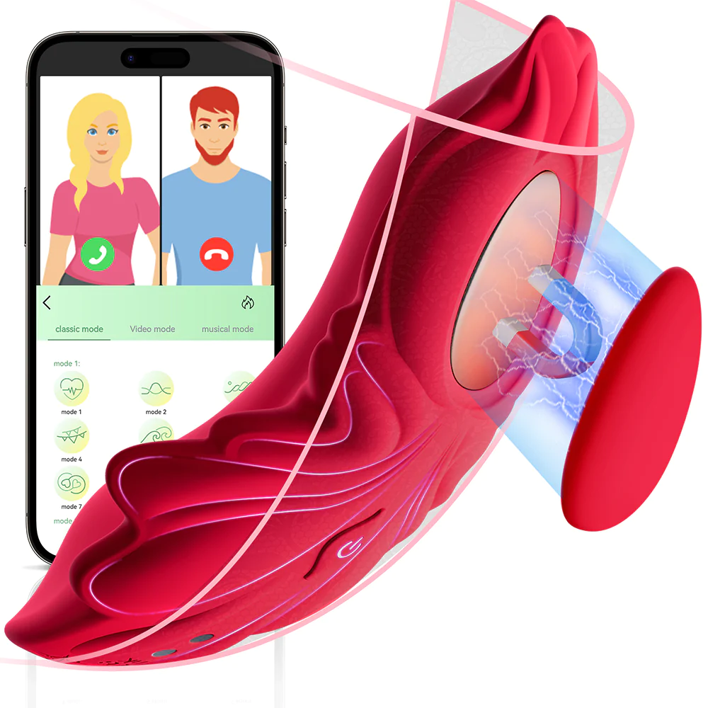 Wearable Panty Vibrator Mini Vibrators with APP Remote Control 