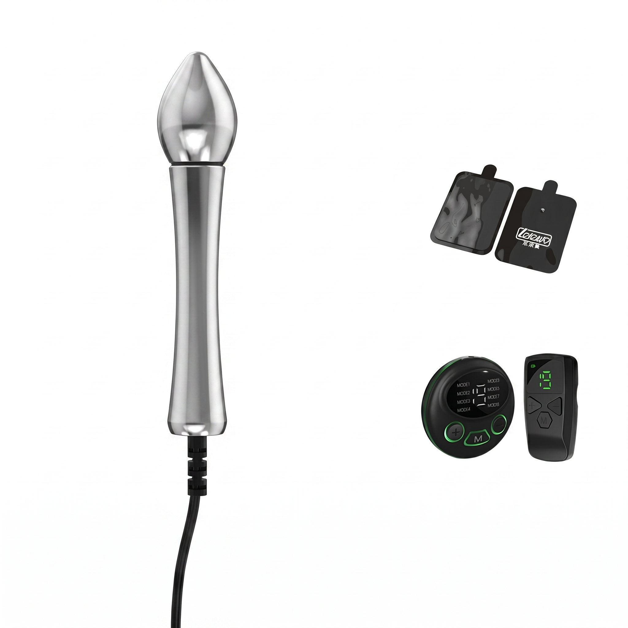 Metal Electro Stimulation Anal Plug - image 2