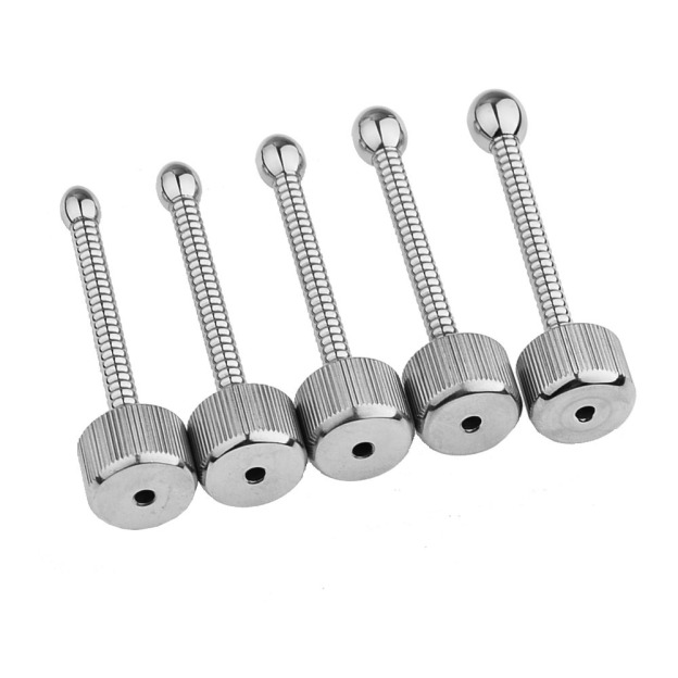 Dumbbell Shape Urethral Sound Hollow Penis Plug -WeLovePlugs