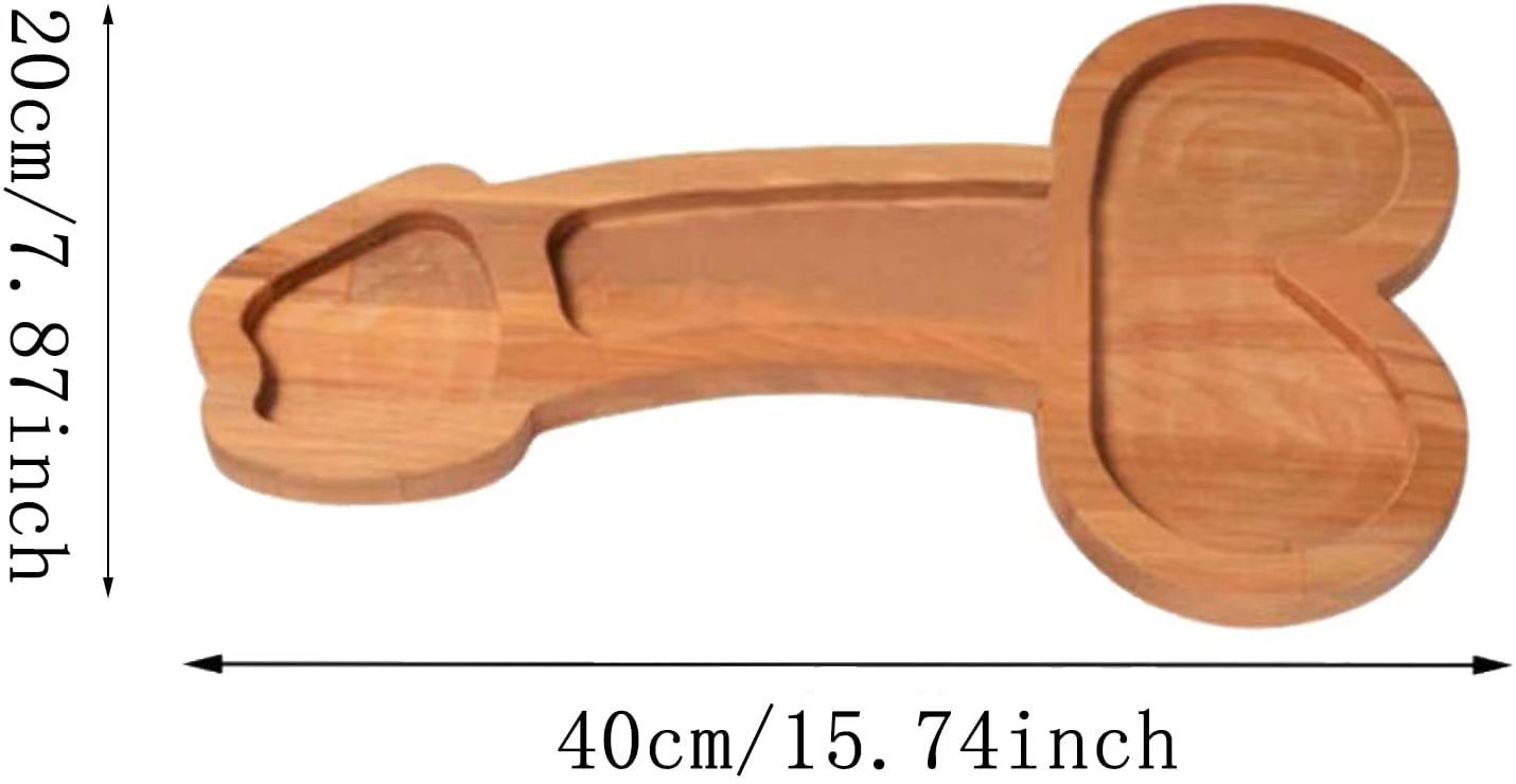 Penis Charcuterie Board Penis Cheese Board -WeLovePlugs