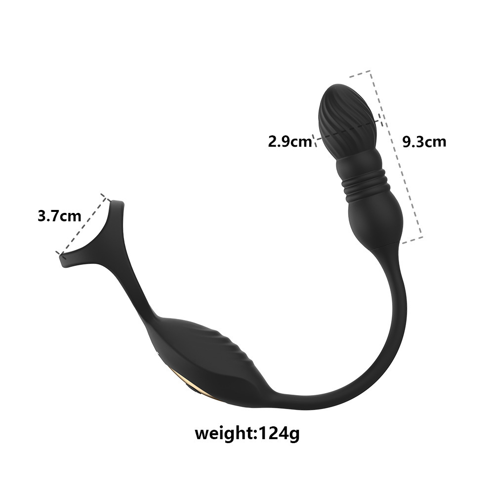 Auto-Sizing App Control Prostate Massager Butt Plug with 10 Vibration Modes