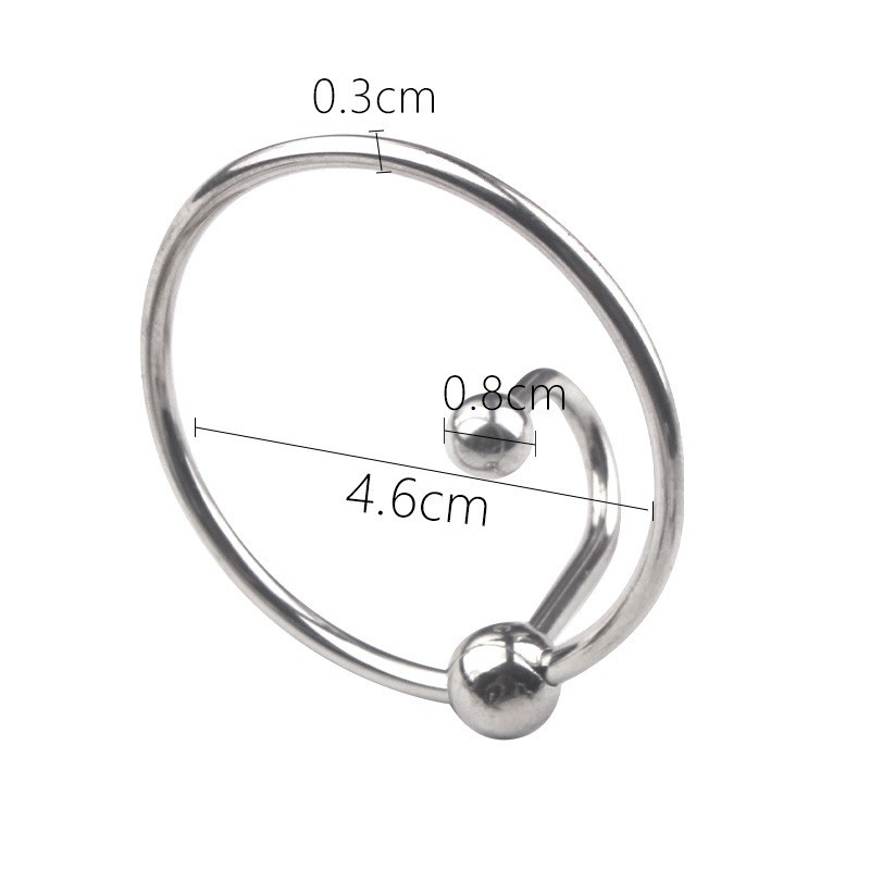 Sperm Stopper with Frenum Ball Penis Plug -WeLovePlugs