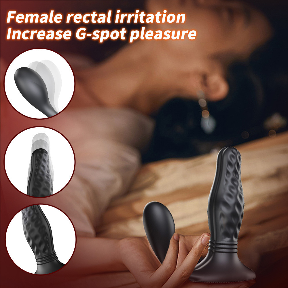 OrgasmoWave - Remote Control 3-in-1 Butt Plug Prostate Massager