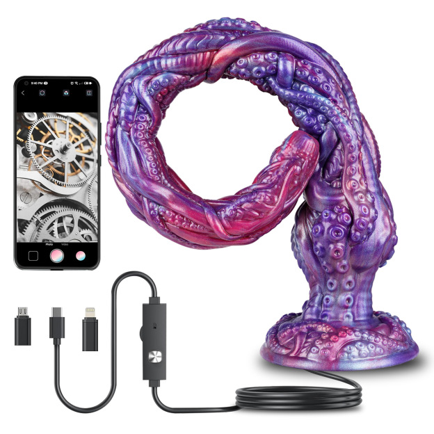 Smart Octopus Monster Dildo 18.7 Inches - Endoscope View Edition - image 2