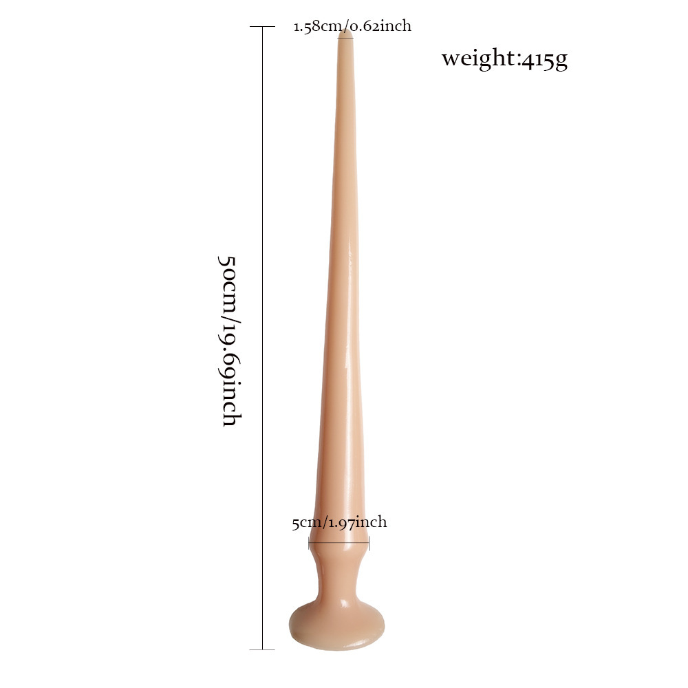 Flexidepth Extra Long Pig Dildo Anal Plug