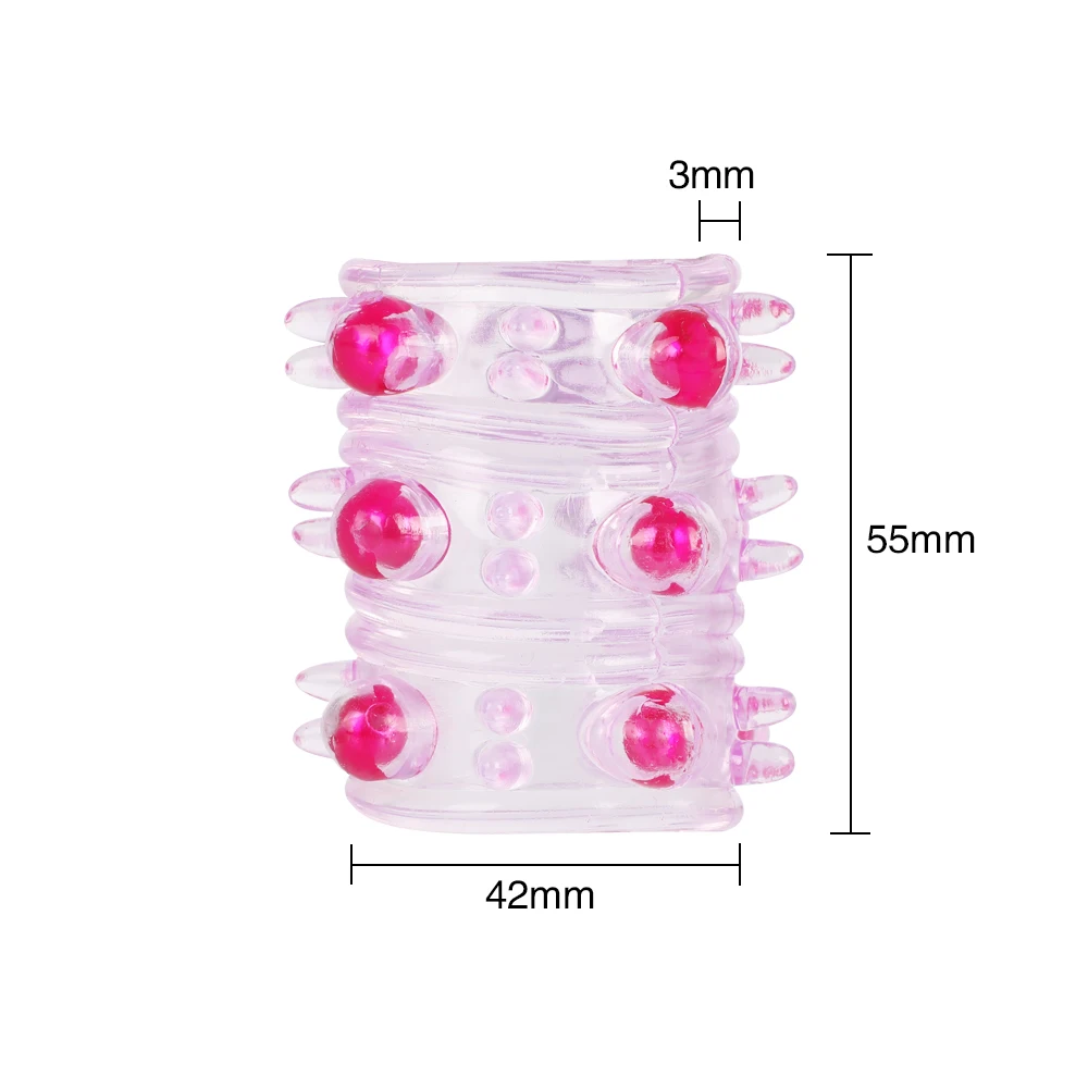 Silicone Cock Sleeve Penis Ring 