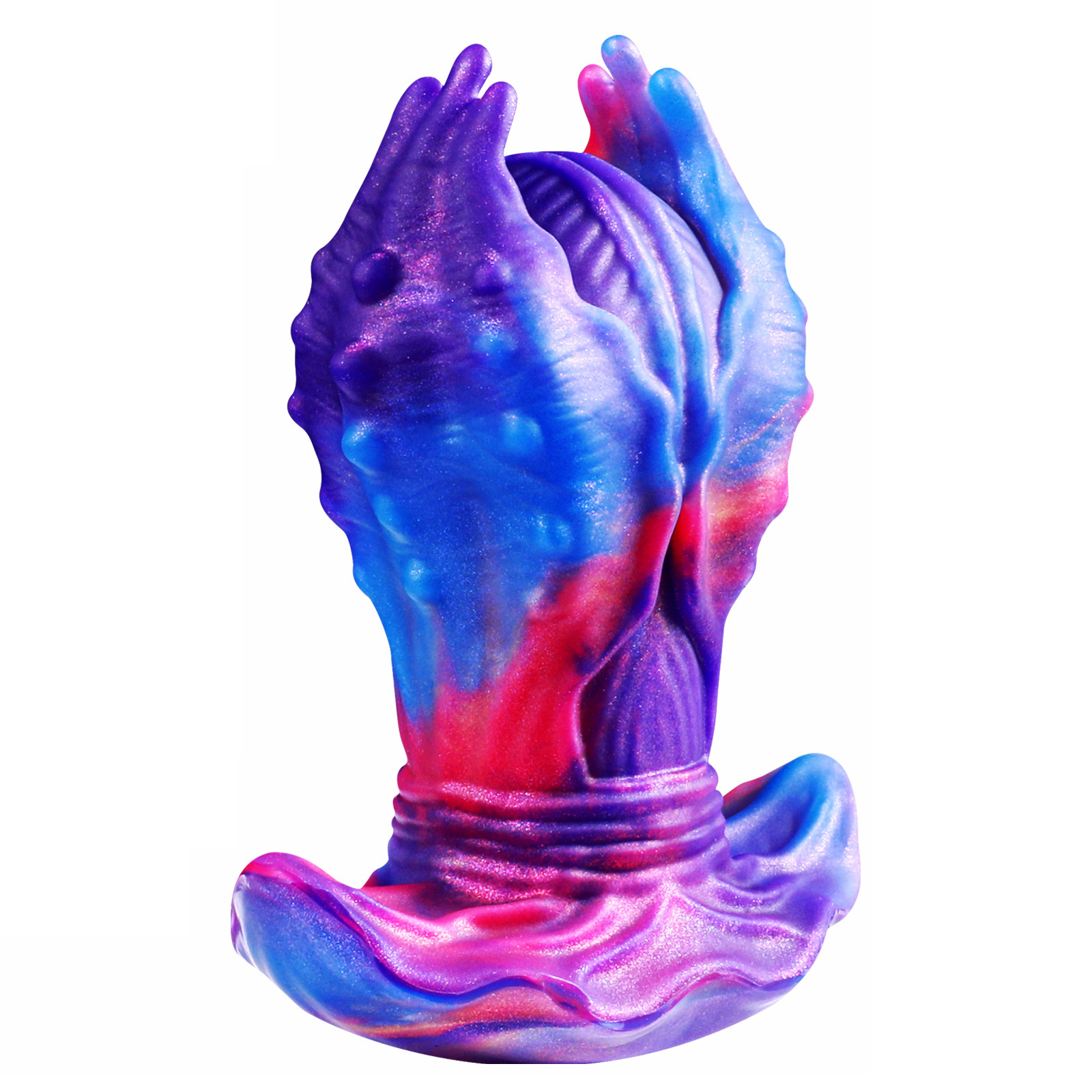 Inflatable Petal-Shaped Silicone Butt Plug with Air Pump - image 7