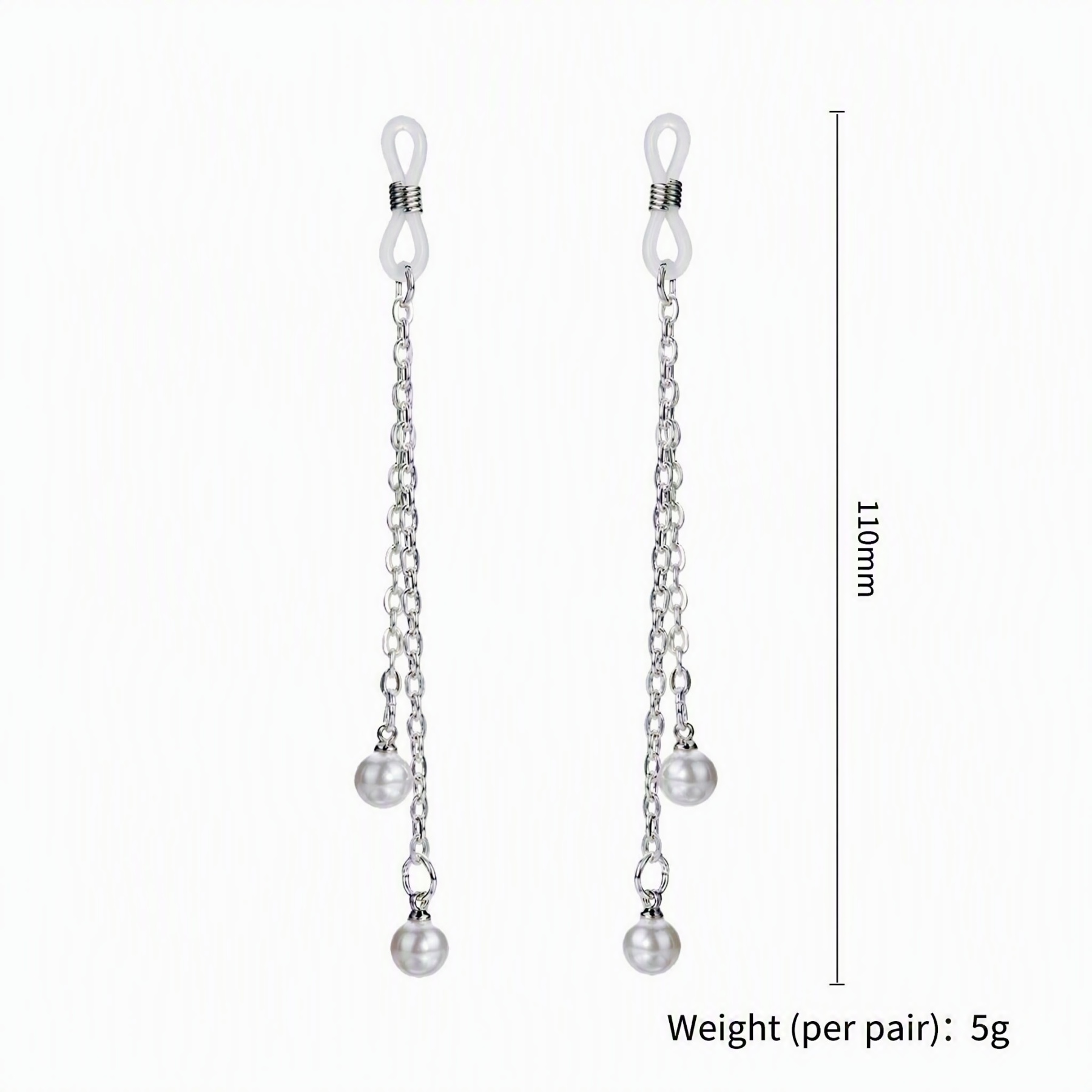 Dual-layer Silver Chain Body & Daily Nipple Accessory - B - image 6