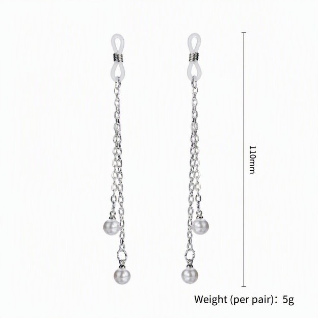 Dual-layer Silver Chain Body & Daily Nipple Accessory - B - image 6