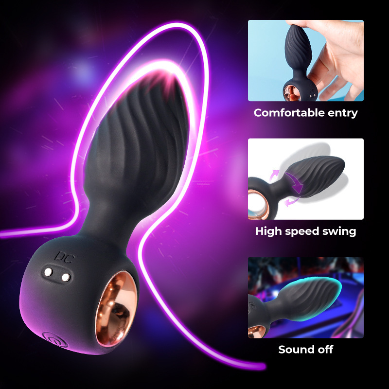 Silicone Vibrating Anal Plug With 9 Modes - image 6