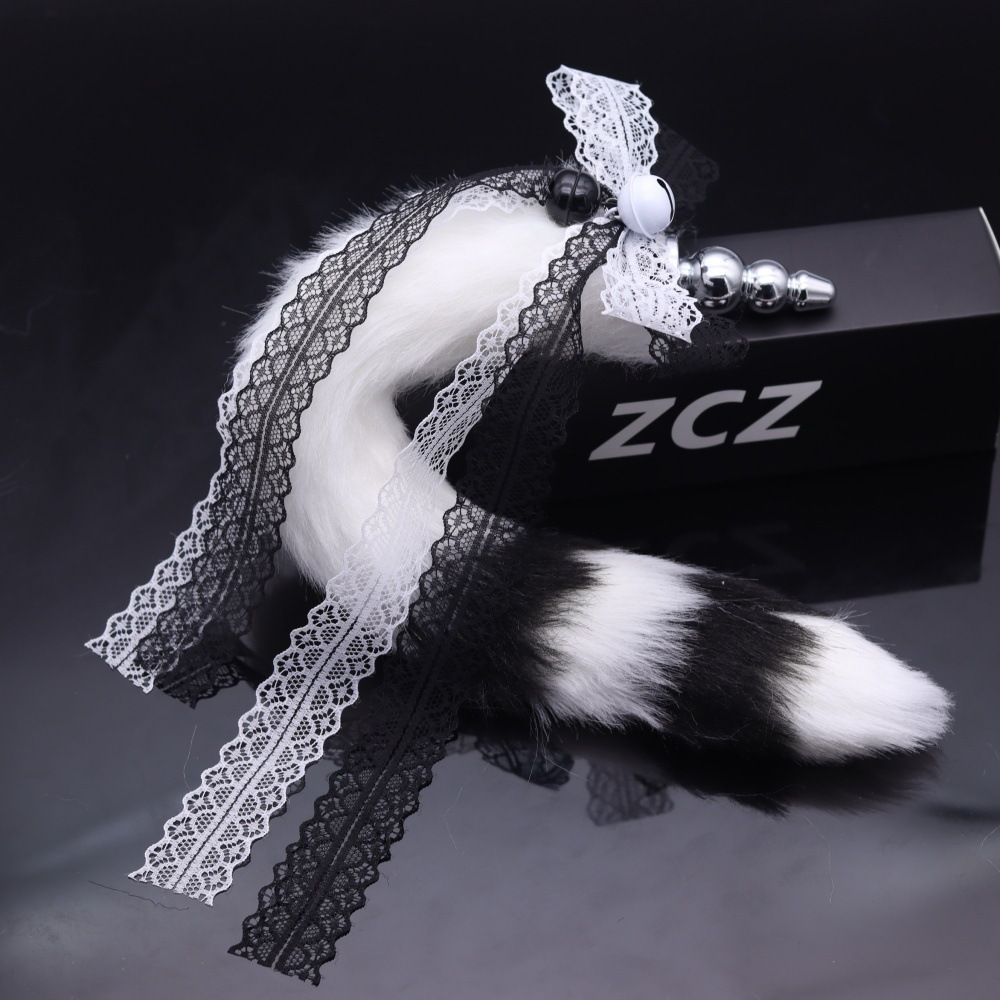 15.7'' Playful Tail Butt Plug With Ribbon Accent-WeLovePlugs