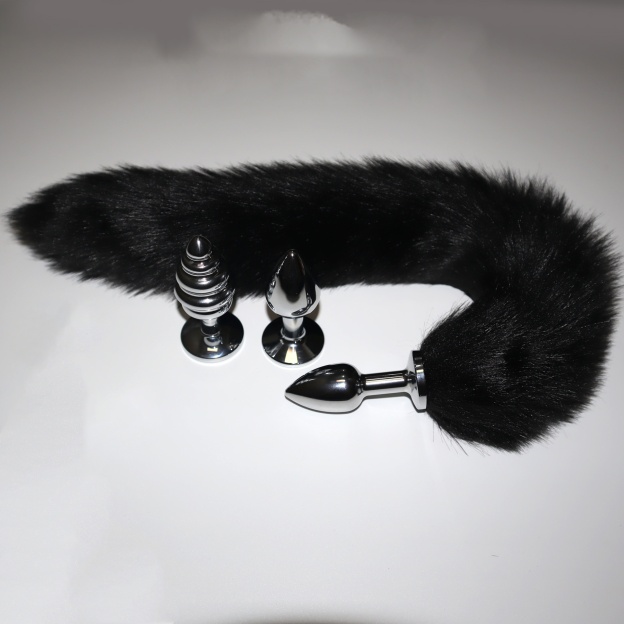 Sexy Fox Tail with 3 Butt Plugs -WeLovePlugs