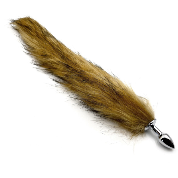 Fluffy Fantasy Animal Fox Wolf Tail Butt Plug-WeLovePlugs