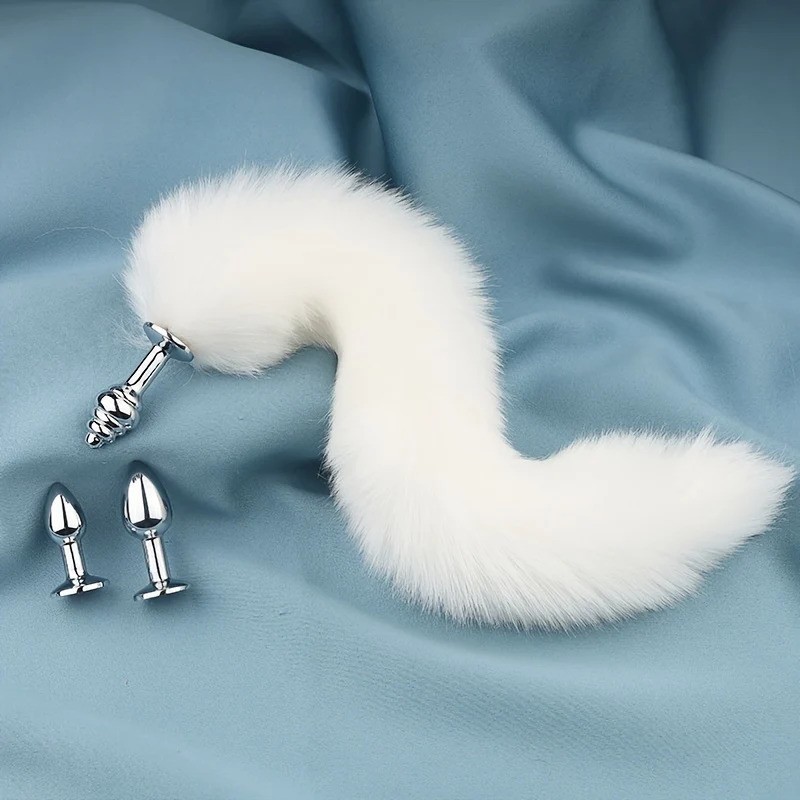 Sexy Fox Tail with 3 Butt Plugs -WeLovePlugs