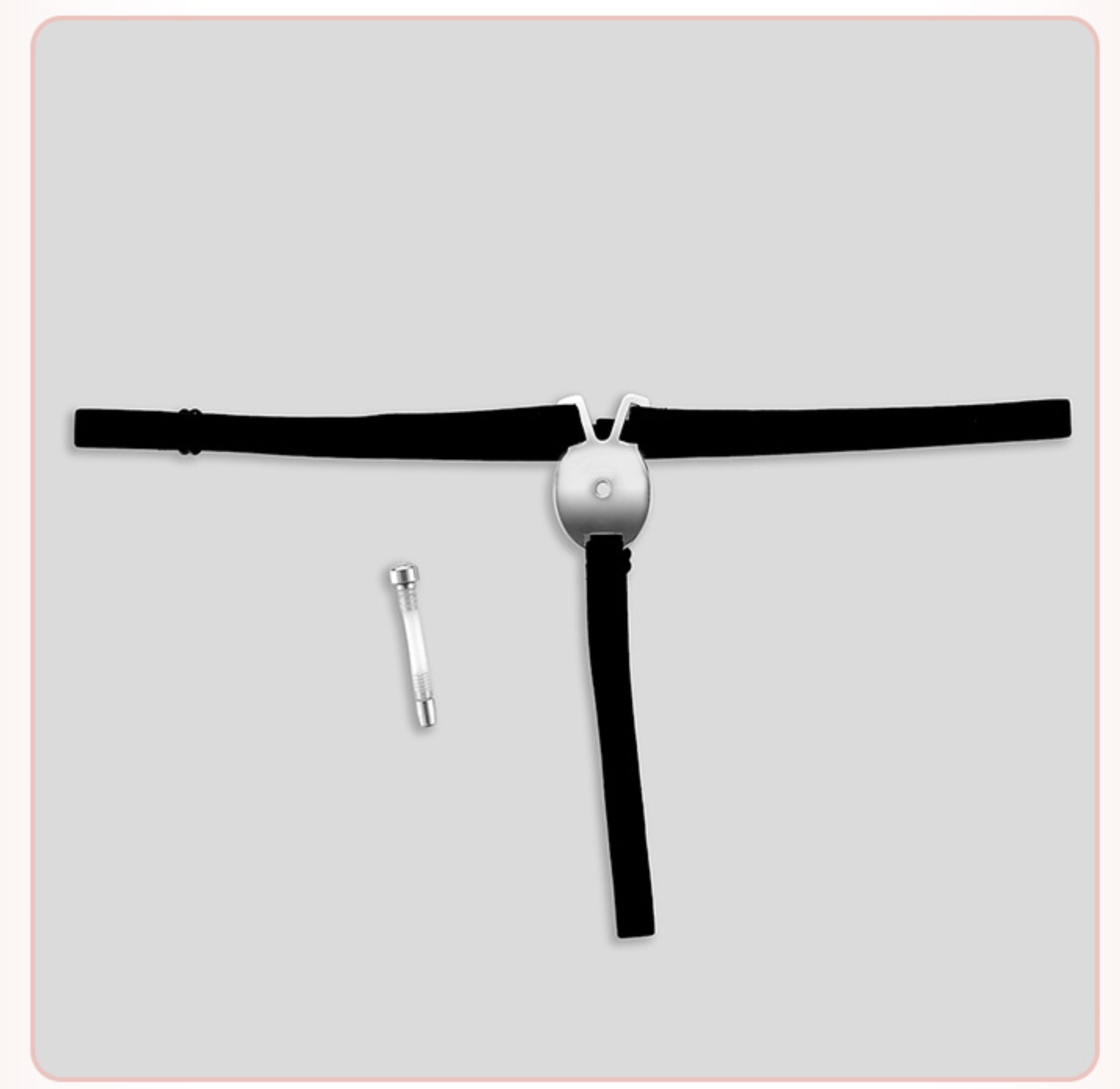 Wearable Hollow Urethral Sounding Rod -WeLovePlugs