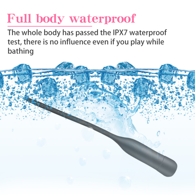 UltraPleasure 10-Speed Silicone Urethral Sound-WeLovePlugs