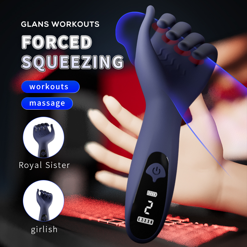 The Palm Grip Vibrator – Realistic Stroker with Powerful Pulsations