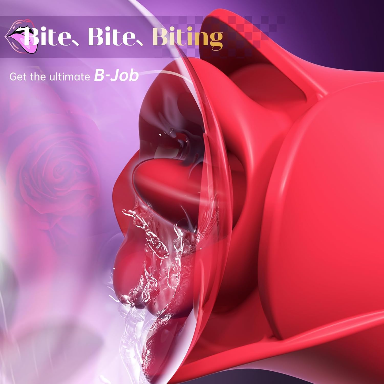 KissBloom 3-in-1 Rose Stimulator - image 2