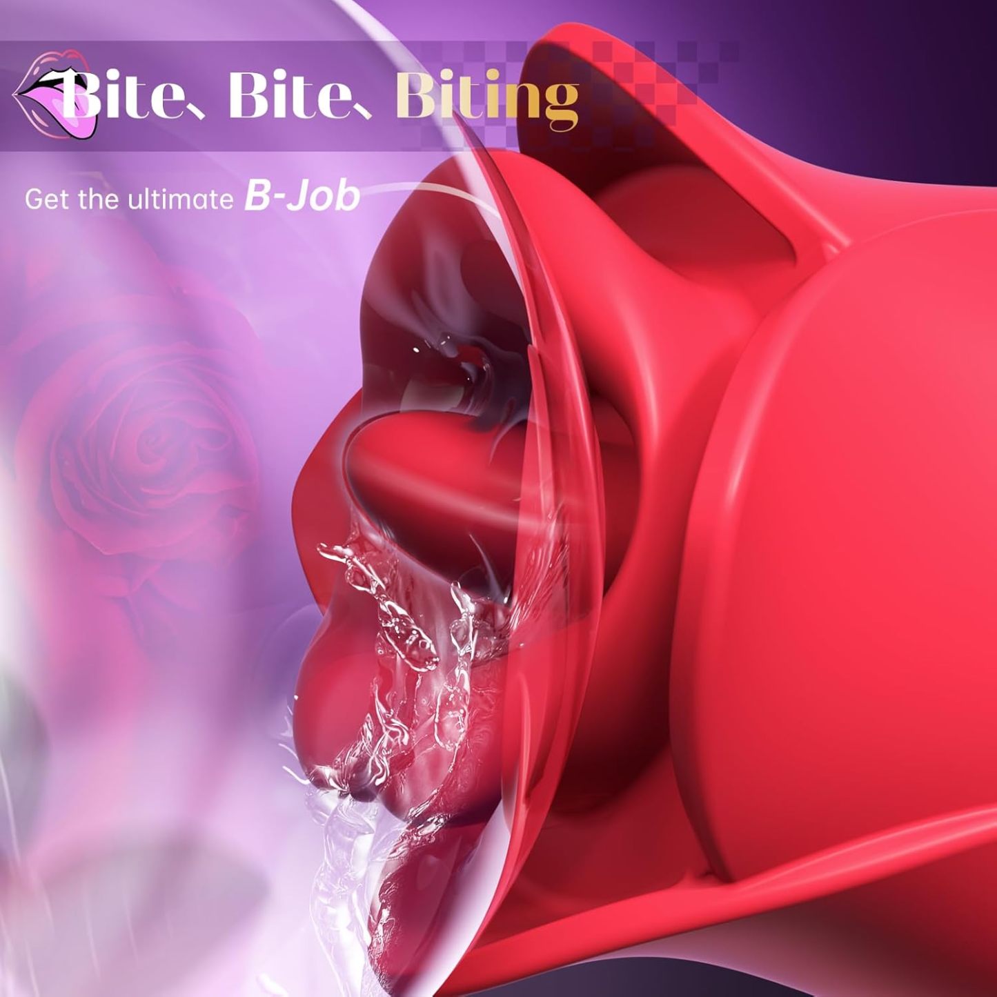 KissBloom 3-in-1 Rose Stimulator - image 2