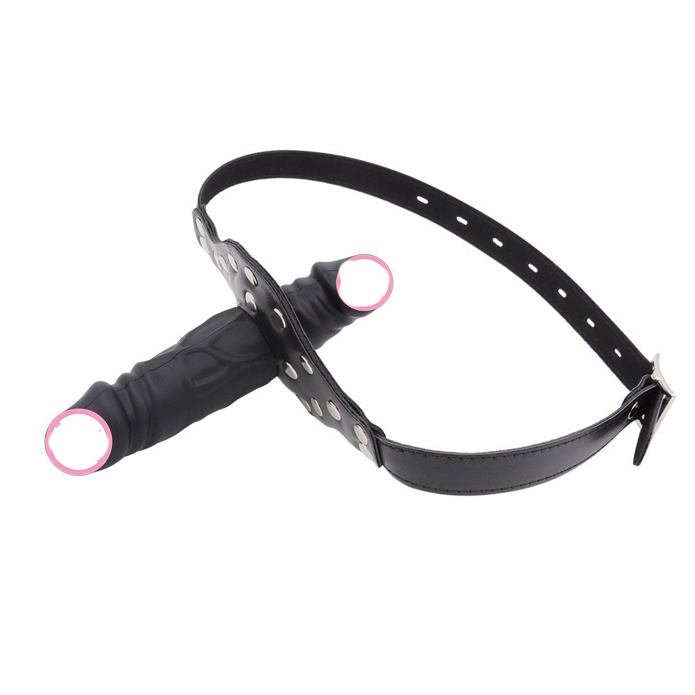 Ride Me Mouth Gag Strap-on Dildo -WeLovePlugs