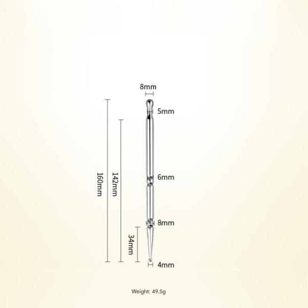 Extra Long Shaft Urethral Training Sounding Rod-WeLovePlugs
