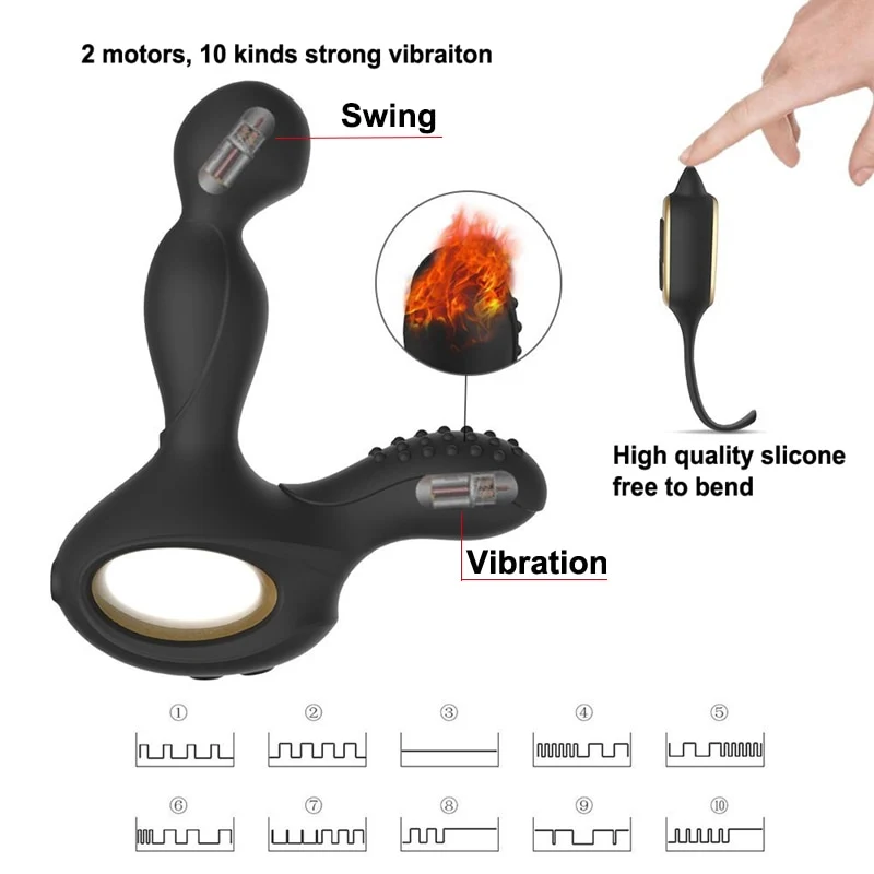 Novara Warming Rotating Anal Plug - image 3