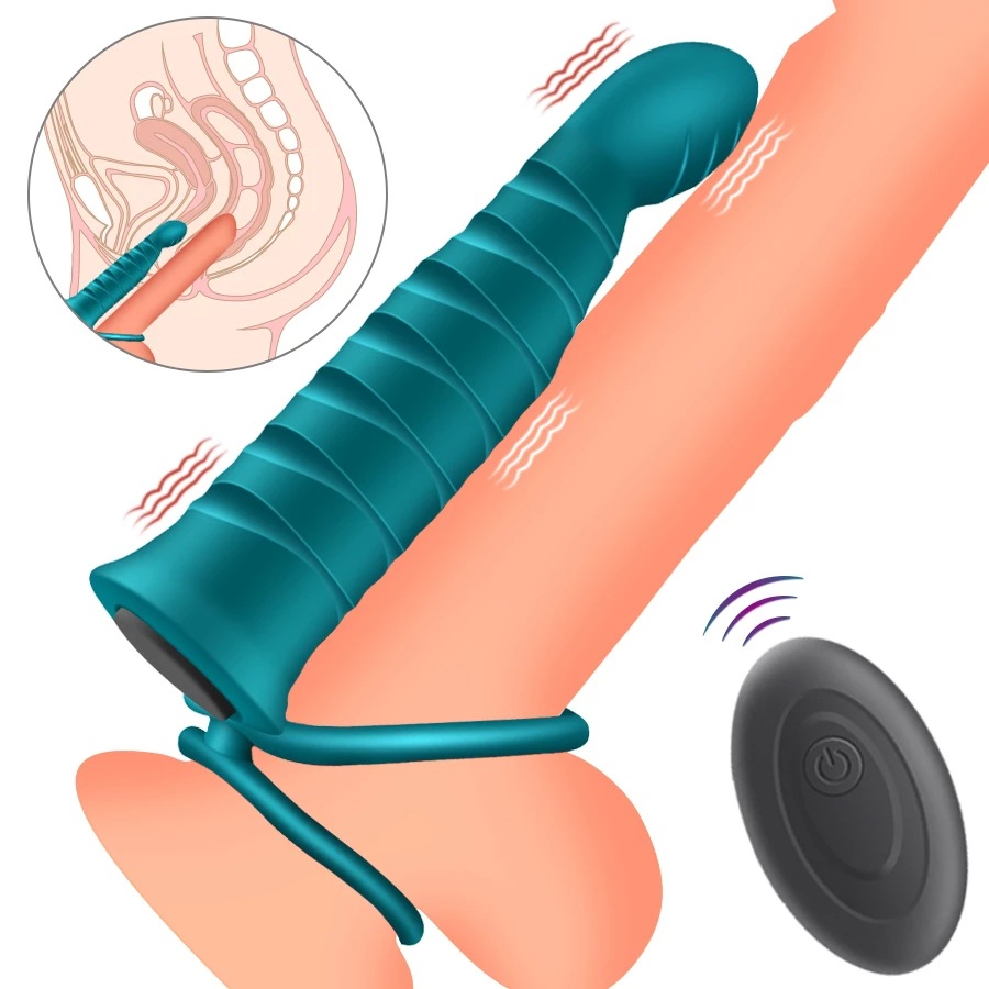 EndureX – Stamina Enhancing Vibrating Cock Ring with Dildo