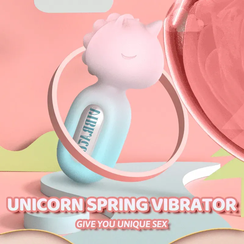 Cute Unicorn High Frequency Vibrator Masturbator - image 1