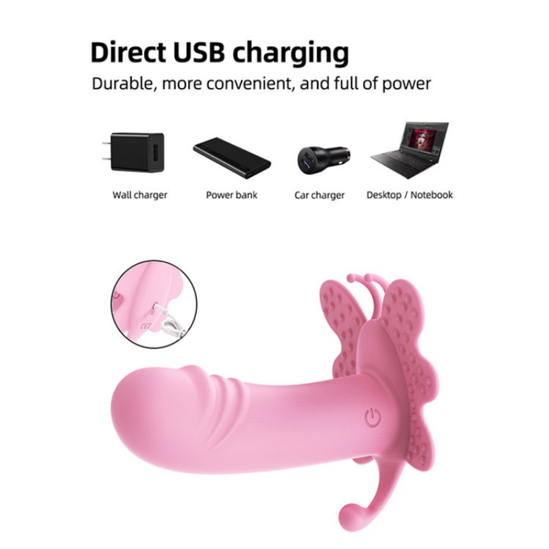Remote Control Butterfly Vibrator-WeLovePlugs