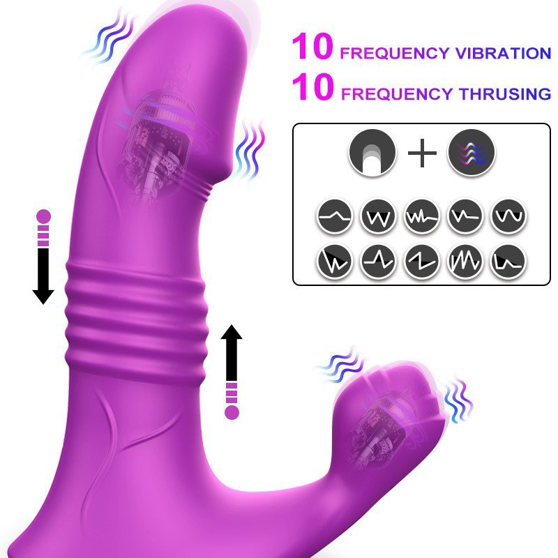 PetalPulse - Rose-Shaped Clit Sucking Toy with 10 Licking & Vibration Modes-WeLovePlugs