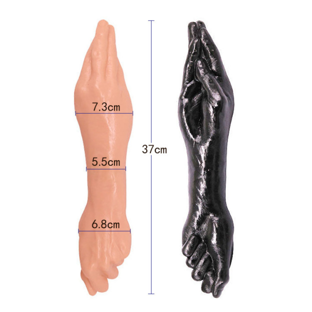 PowerGrip Full Arm Fisting Dildo Butt Plug – Realistic PVC Depth Play Tool