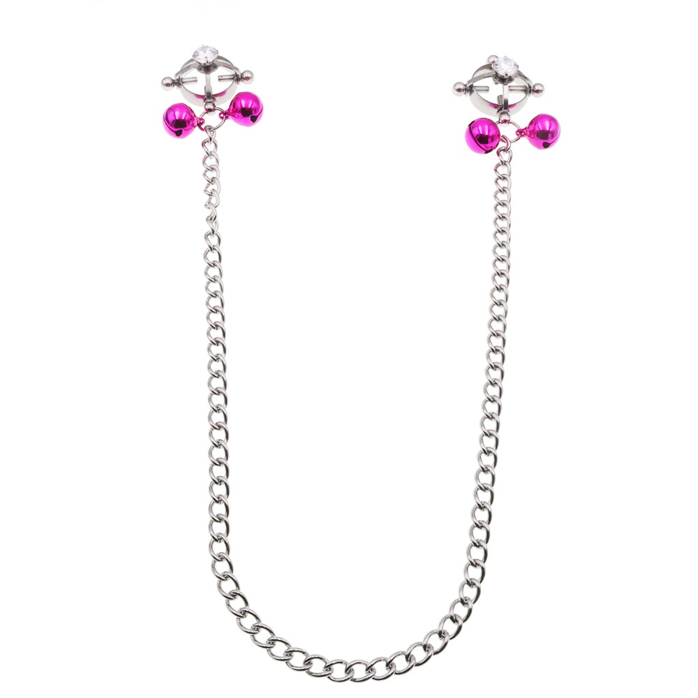 Metal Nipple Clamps With Jewerly - A - image 3