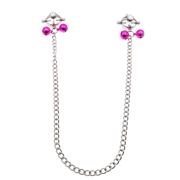 Metal Nipple Clamps With Jewerly - A - image 3