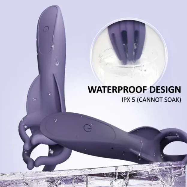 Multi Functional Massage Stick Hand Shape Masturbator Stroker-WeLovePlugs