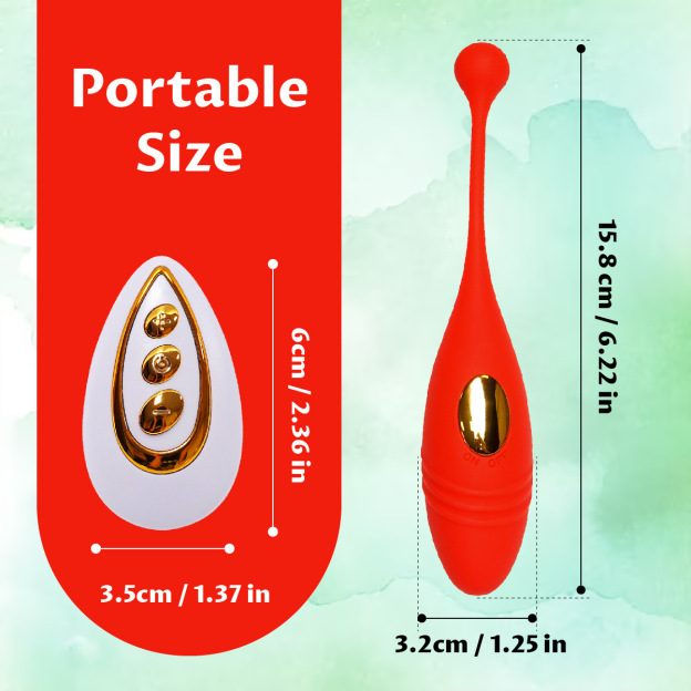 VibePulse Duo – Wireless Ribbed Egg Vibrator-WeLovePlugs