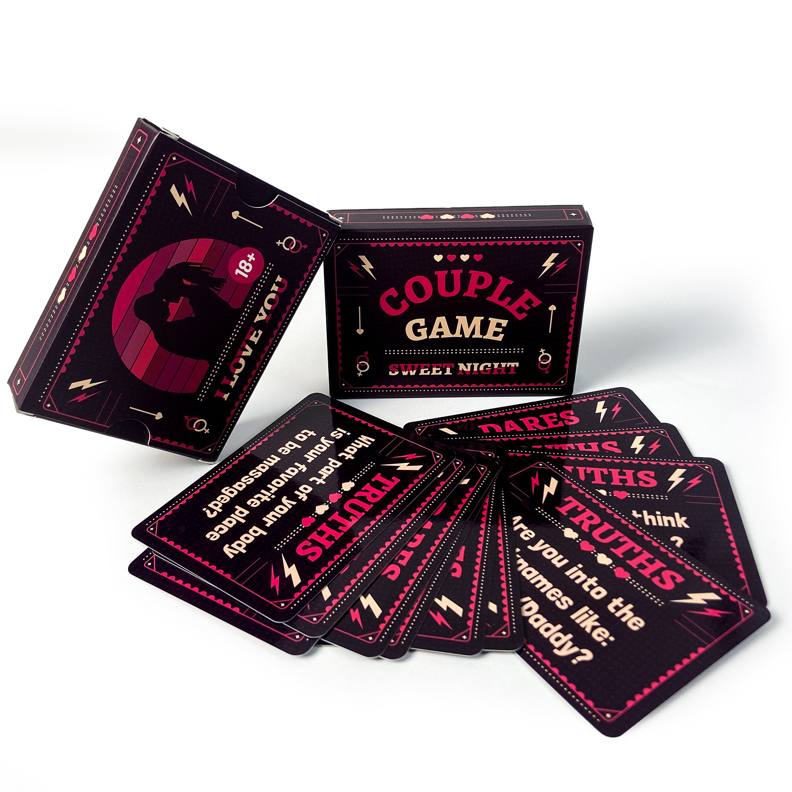 Romantic Date Night Cards for Couples, 50 Fun Conversation & Challenge Cards - image 6