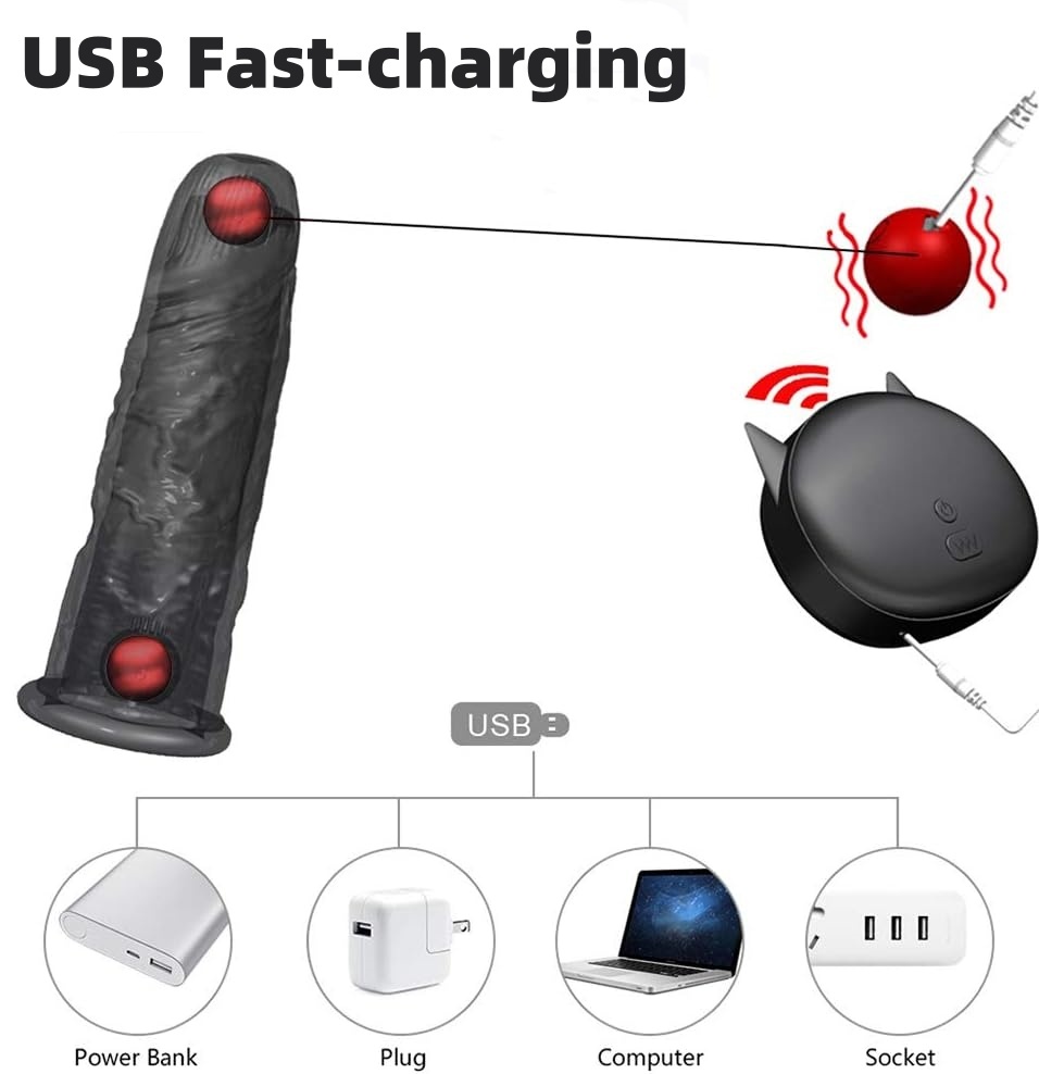 ThrobSleeve Remote Penis Vibrating Sleeve